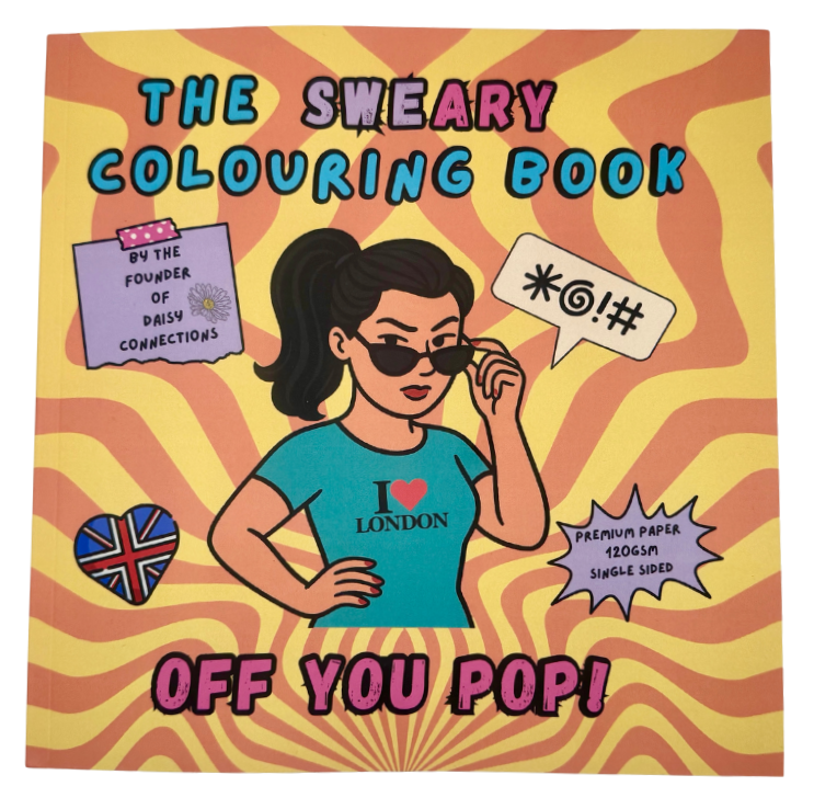The Sweary Colouring Book - Front