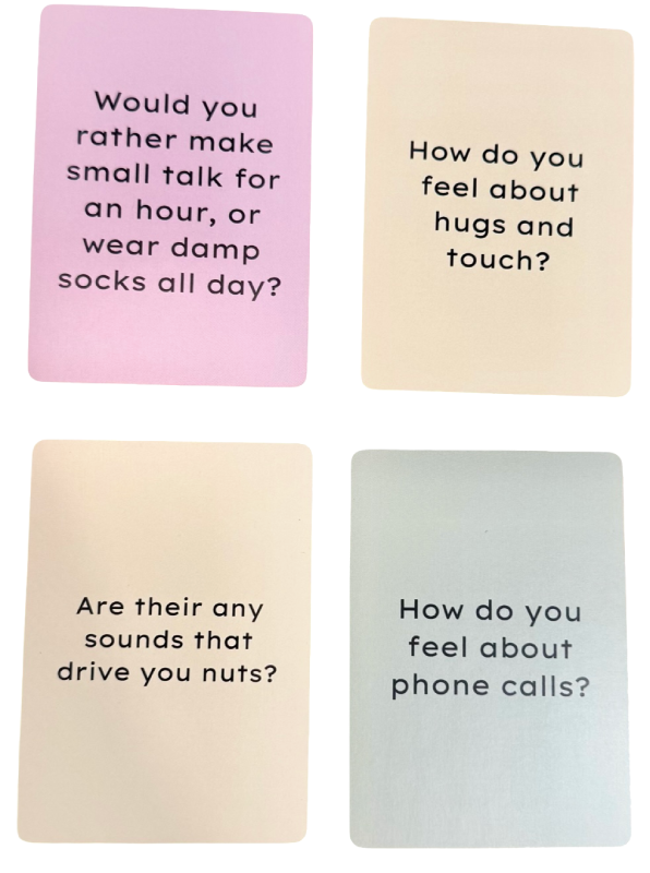 Neurodivergent Conversation Cards