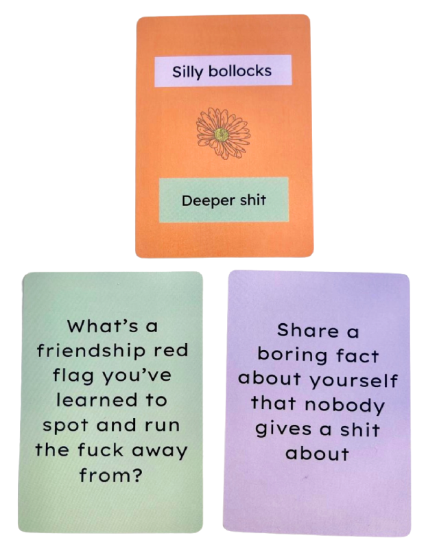 Daisy Decks Conversation Cards Sweary edition